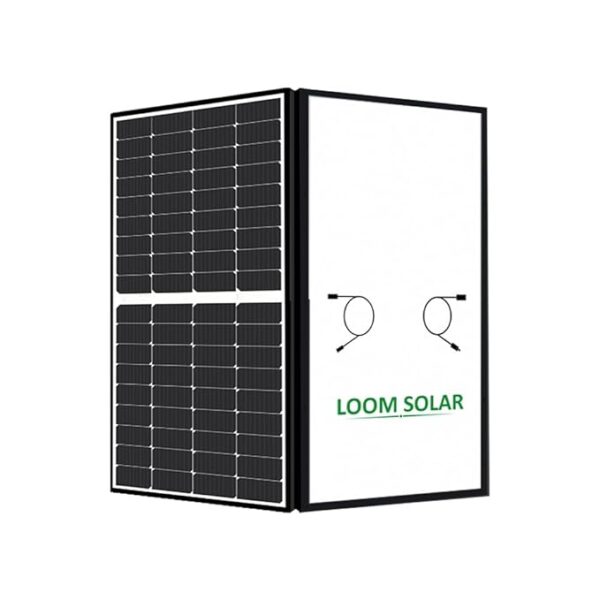 Loom Solar Panel 225W-12V 3 Star Rated Module for Inverter Battery (80Ah-150Ah) Charging, Home Solar System | 72 Cells Half Cut Design | Max. Current - 10.72 amps & Max. Voltage - 21 volts (pack of 2)