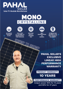 PAHAL MONO P-Type Bifacial DCR 545Wp
